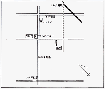 八軒 土地