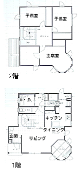 施工例間取り図