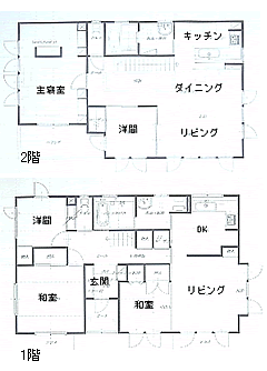 施工例間取り図